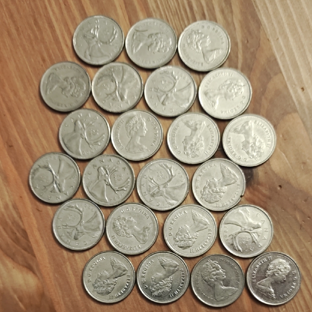 Canadian Quarters 1980's